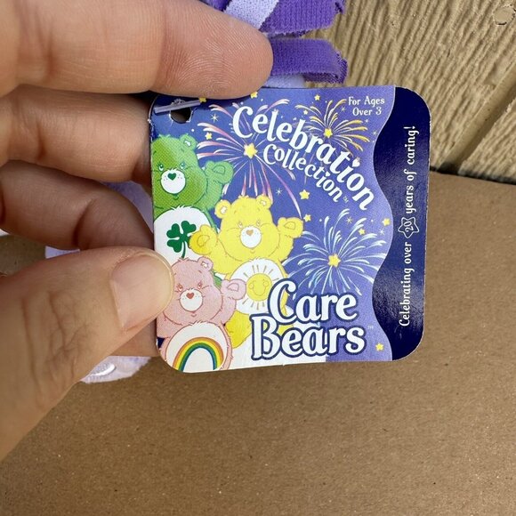 Care Bears Varsity Share Bear Celebration Collection 2004 8" Tags Plush Stuffed - Picture 4 of 8